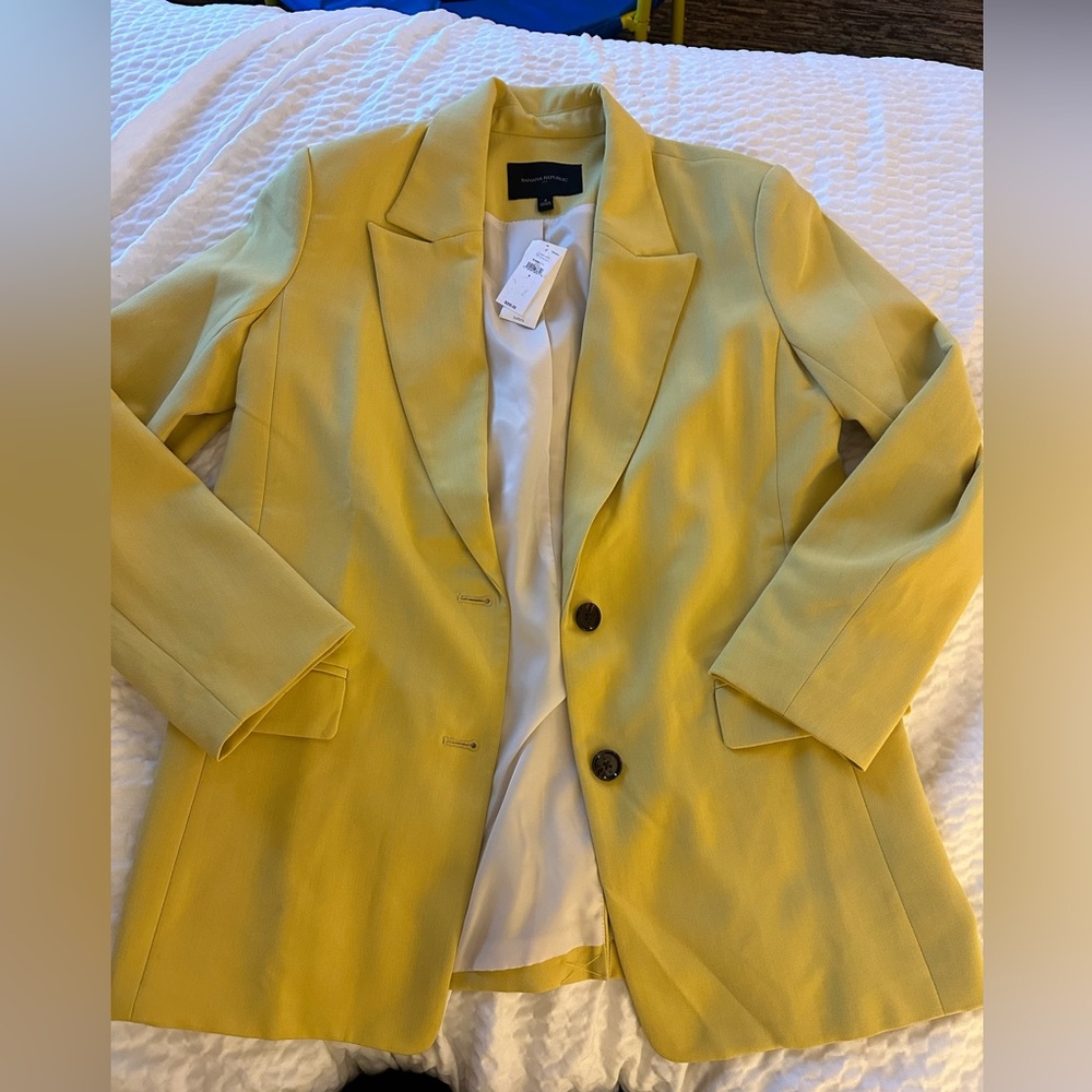 Boyfroend Blazer Banana Republic NWT